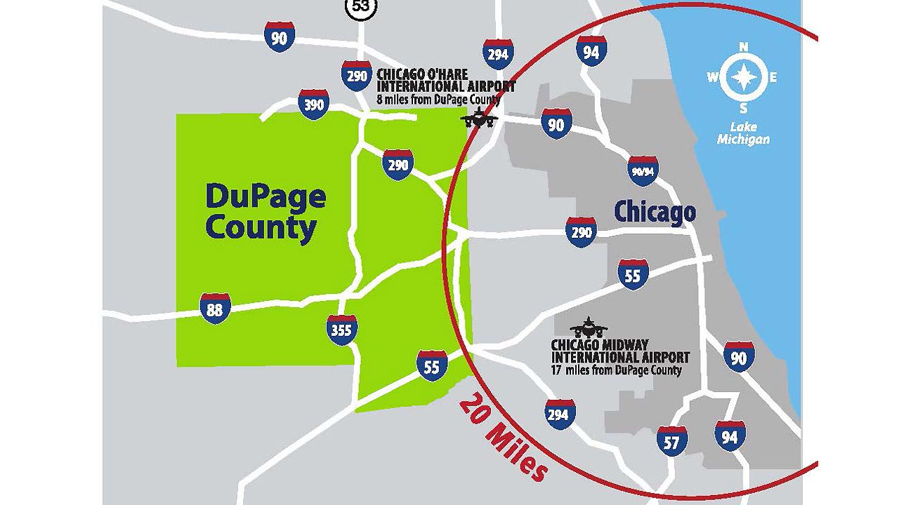 Access to 3 Airports