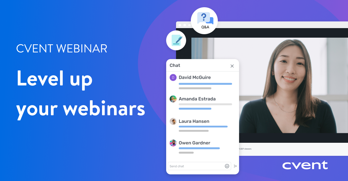Best Webinar Platform - Deliver Interactive Webinars | Cvent