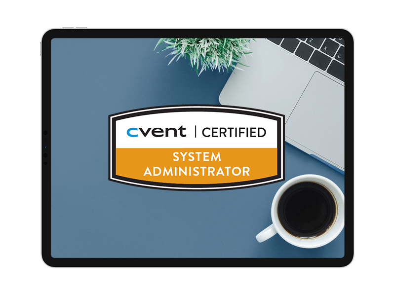 System Administrator Certification Cvent SG