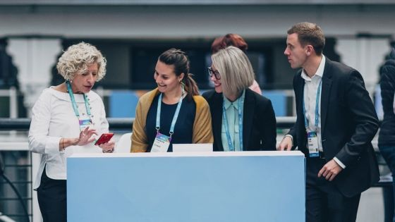 Getting help at an info desk