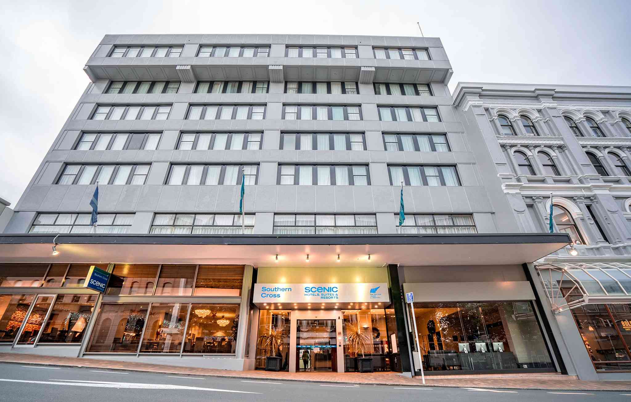 Scenic Hotel Southern Cross in Dunedin, NZ