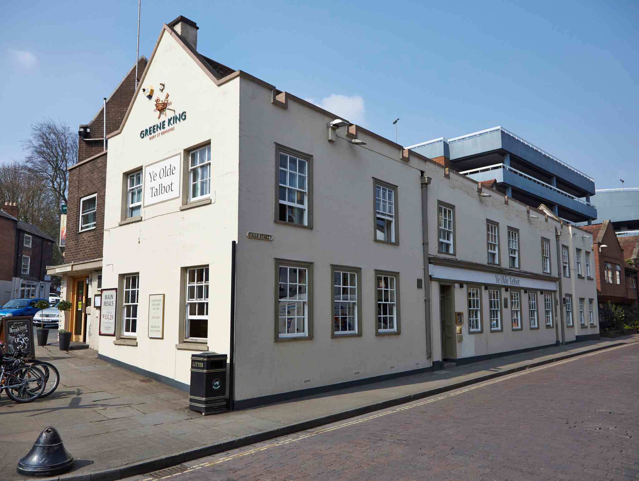 Ye Olde Talbot Hotel in Worcester, GB1