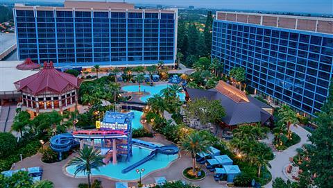 Disneyland Hotel in Anaheim, CA