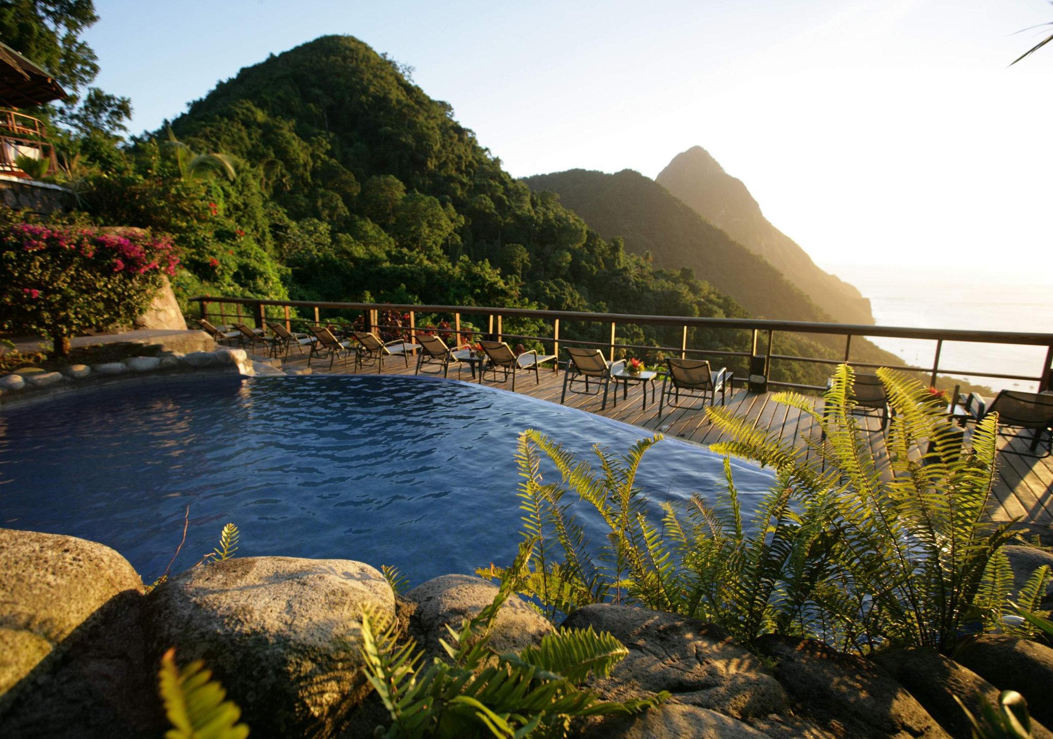 Ladera Resort in Soufriere, LC