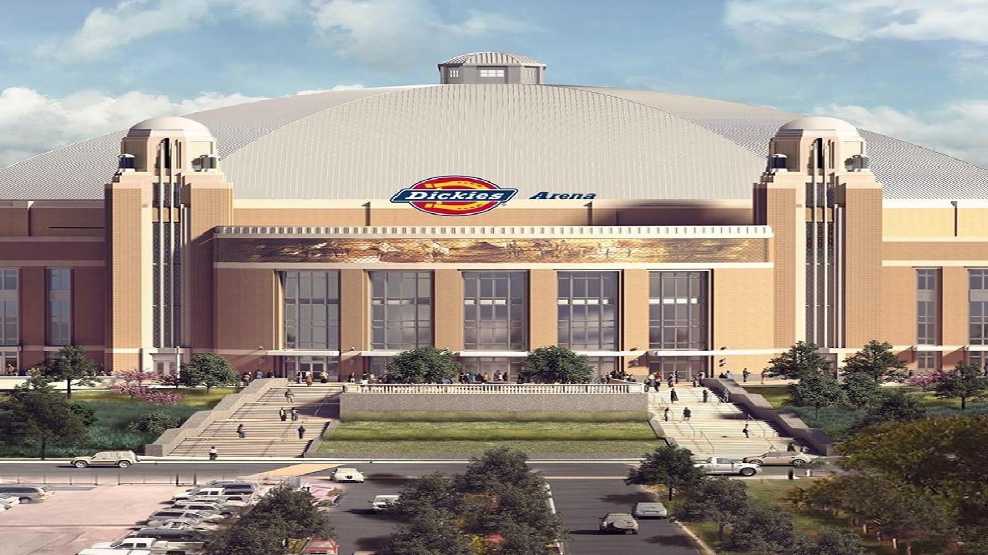 Dickies Arena in Fort Worth, TX