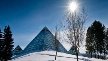 Muttart Conservatory in Edmonton, AB