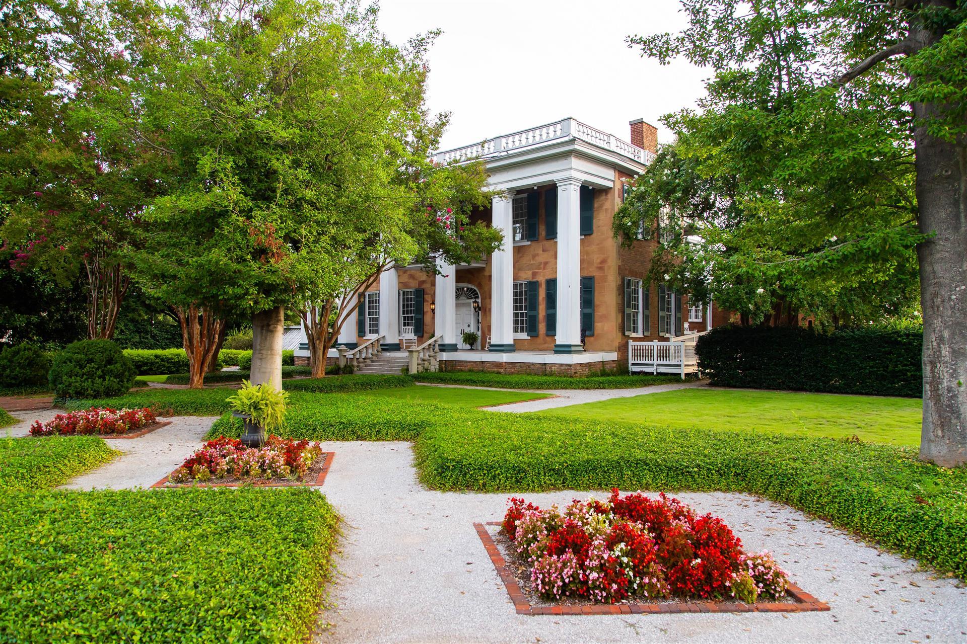The Battle-Friedman House and Gardens in Tuscaloosa, AL