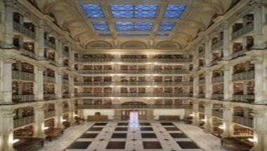 The George Peabody Library at Johns Hopkins University in Baltimore, MD