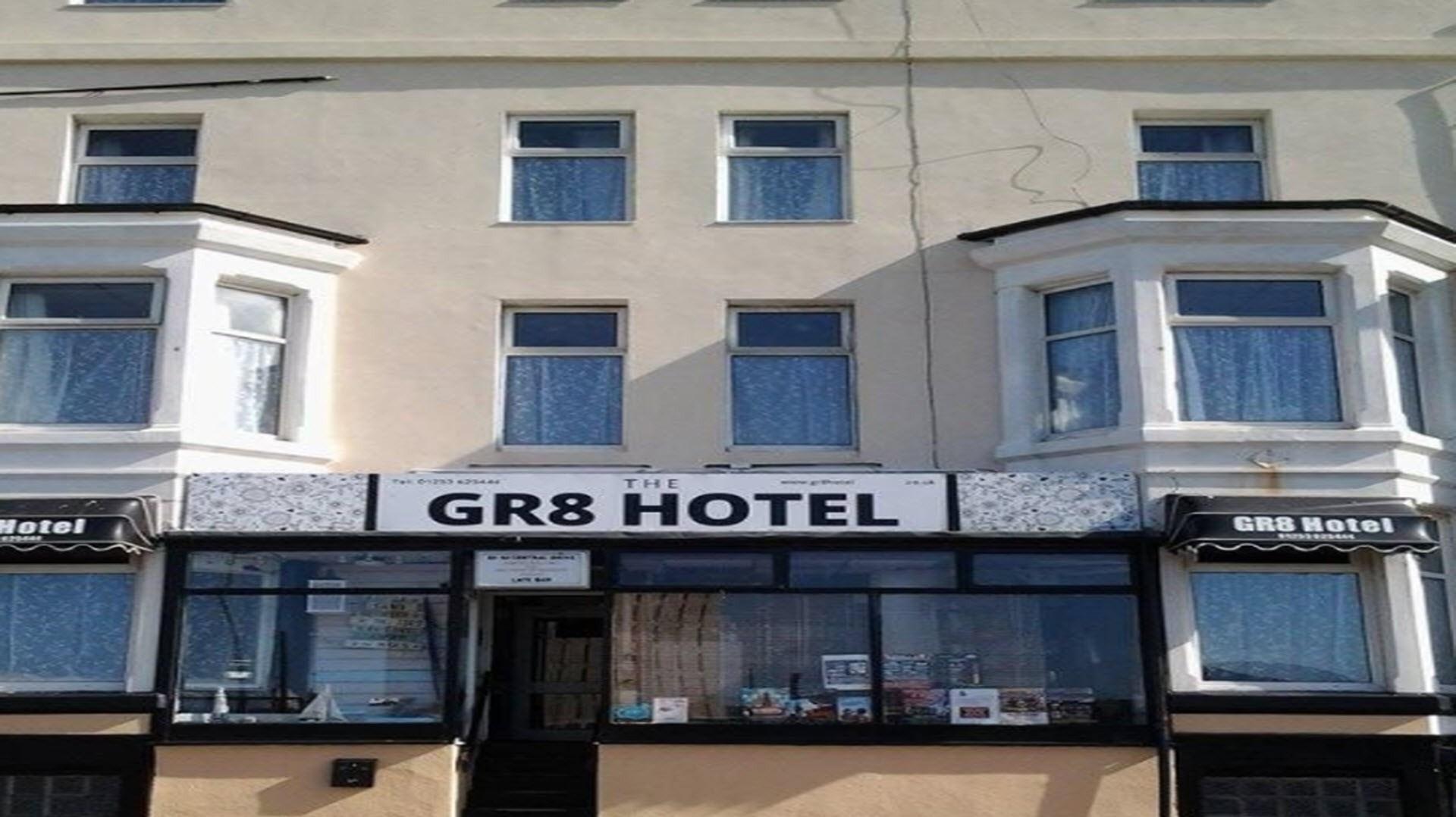 The GR8 hotel in Blackpool, GB1