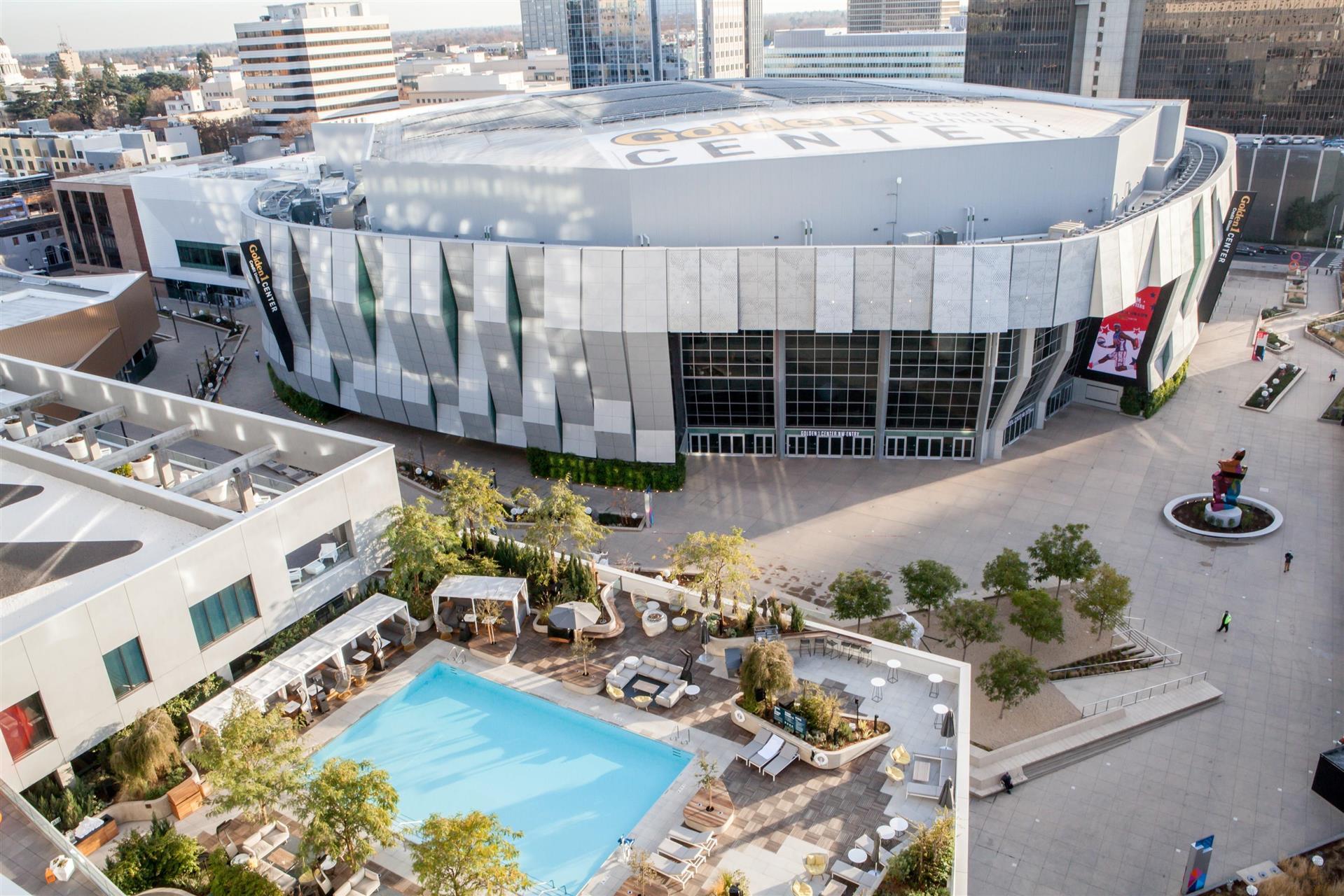 Golden 1 Center in Sacramento, CA