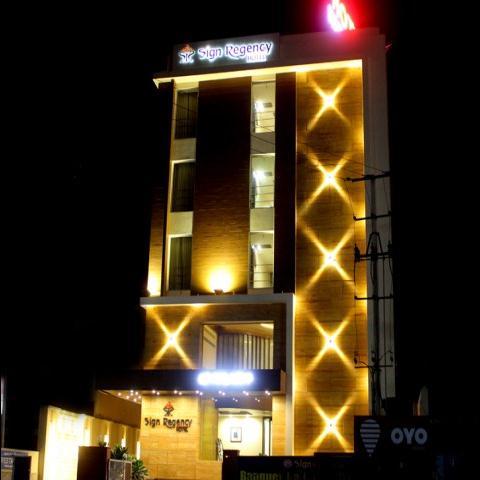 Sign Regency Hotel in Kurnool, IN