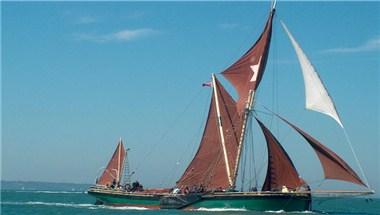 Sailing Barge Kitty in Maldon, GB1