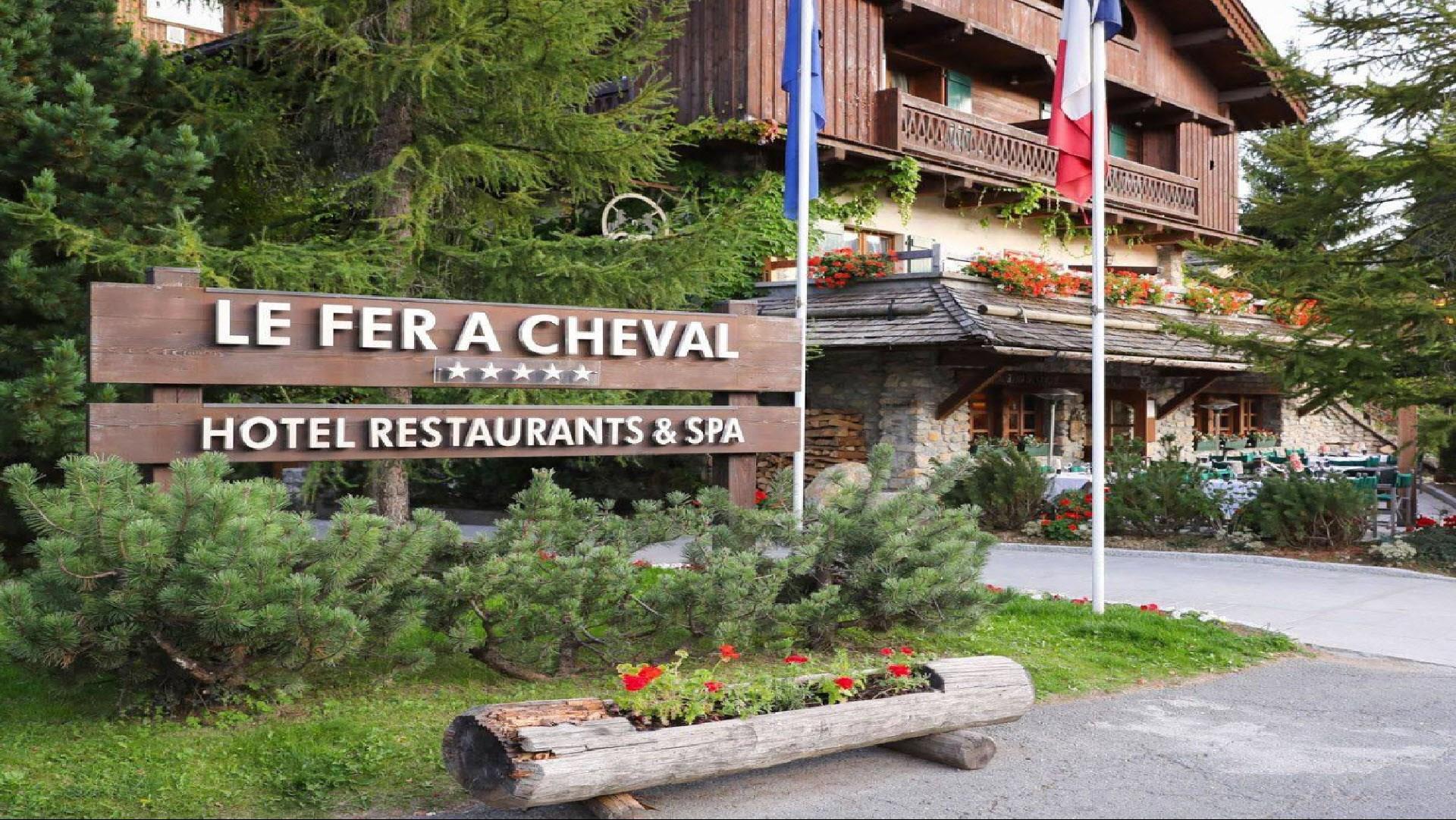 Hotel Le Fer a Cheval in Megeve, FR