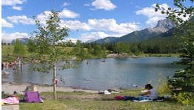 Quarry Lake Park in Canmore, AB