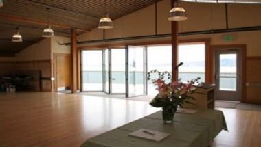 The boathouse at Mount Baker Rowing and Sailing Center in Seattle, WA