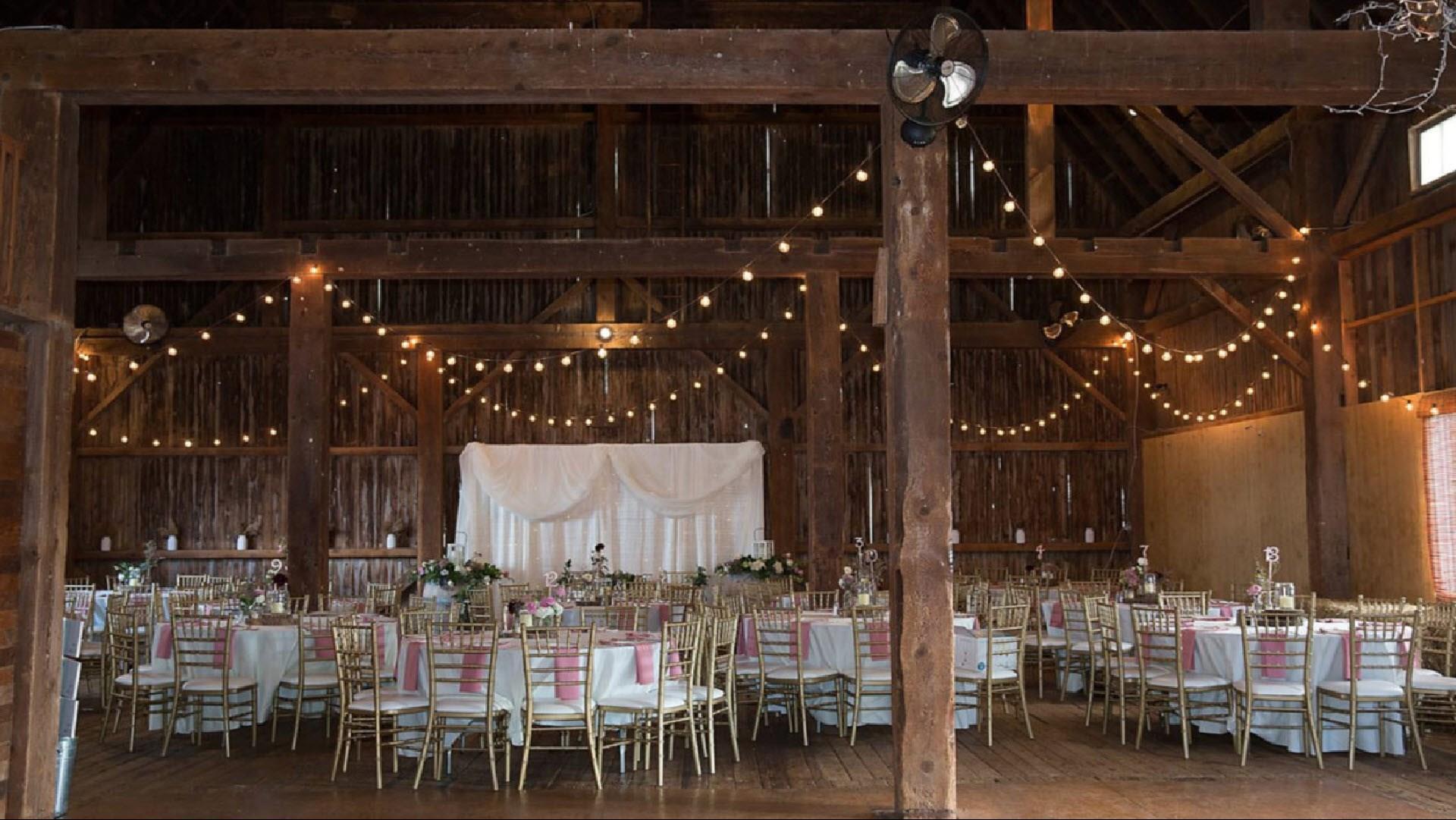 Rochester Wedding Barn in Rochester, NY