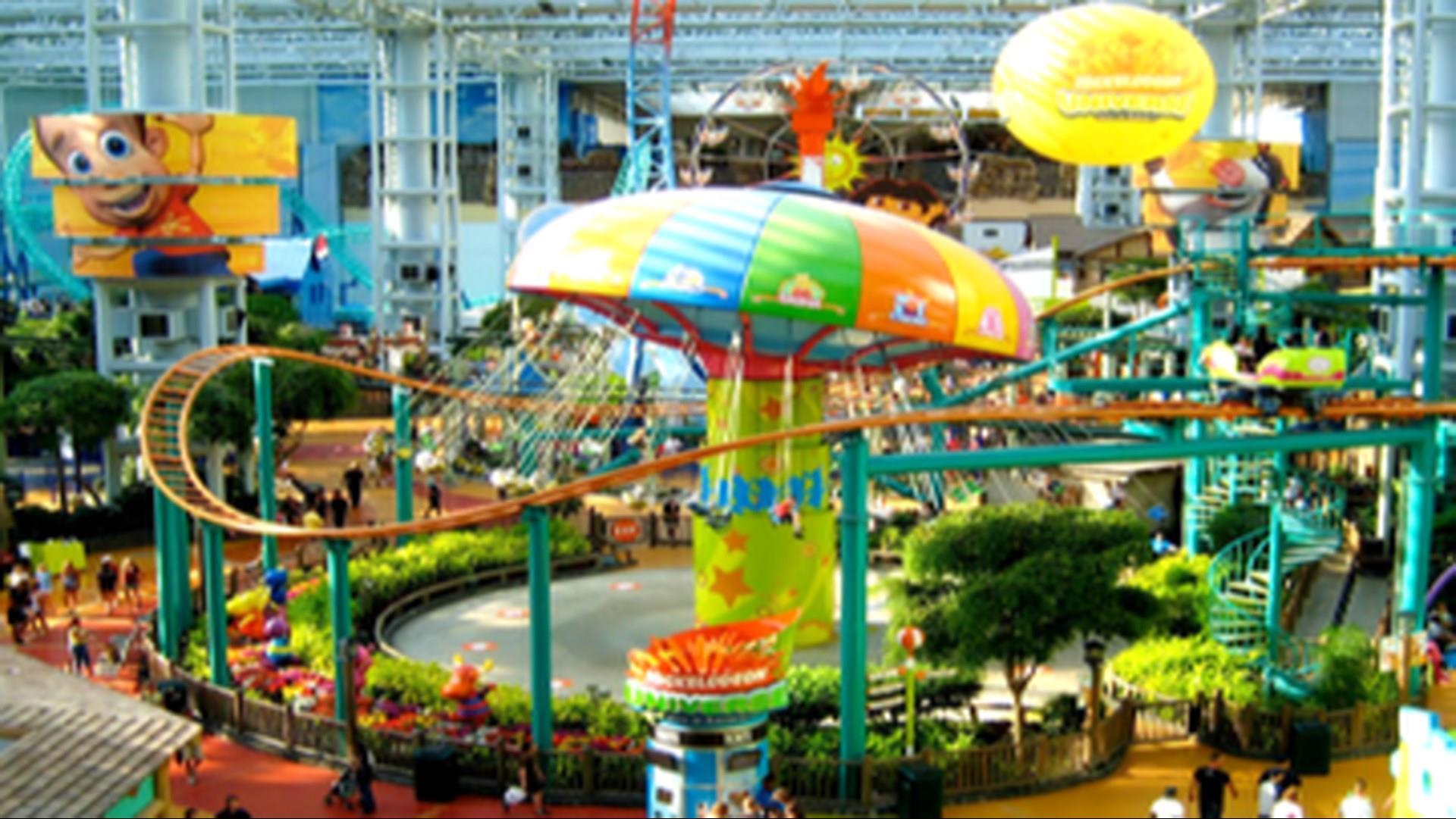 Nickelodeon Universe in Bloomington, MN