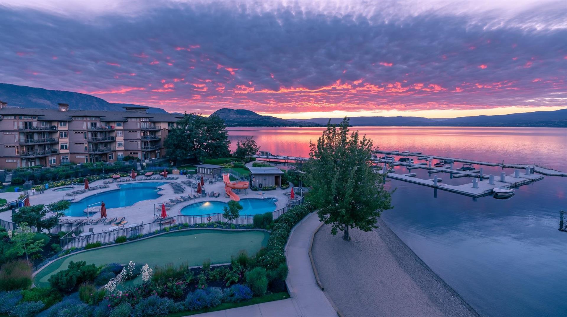 The Cove Lakeside Resort in West Kelowna, BC