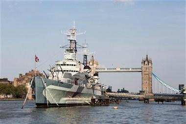 HMS Belfast in London, GB1
