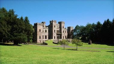 Loudoun Castle Theme Park in Galston, GB2