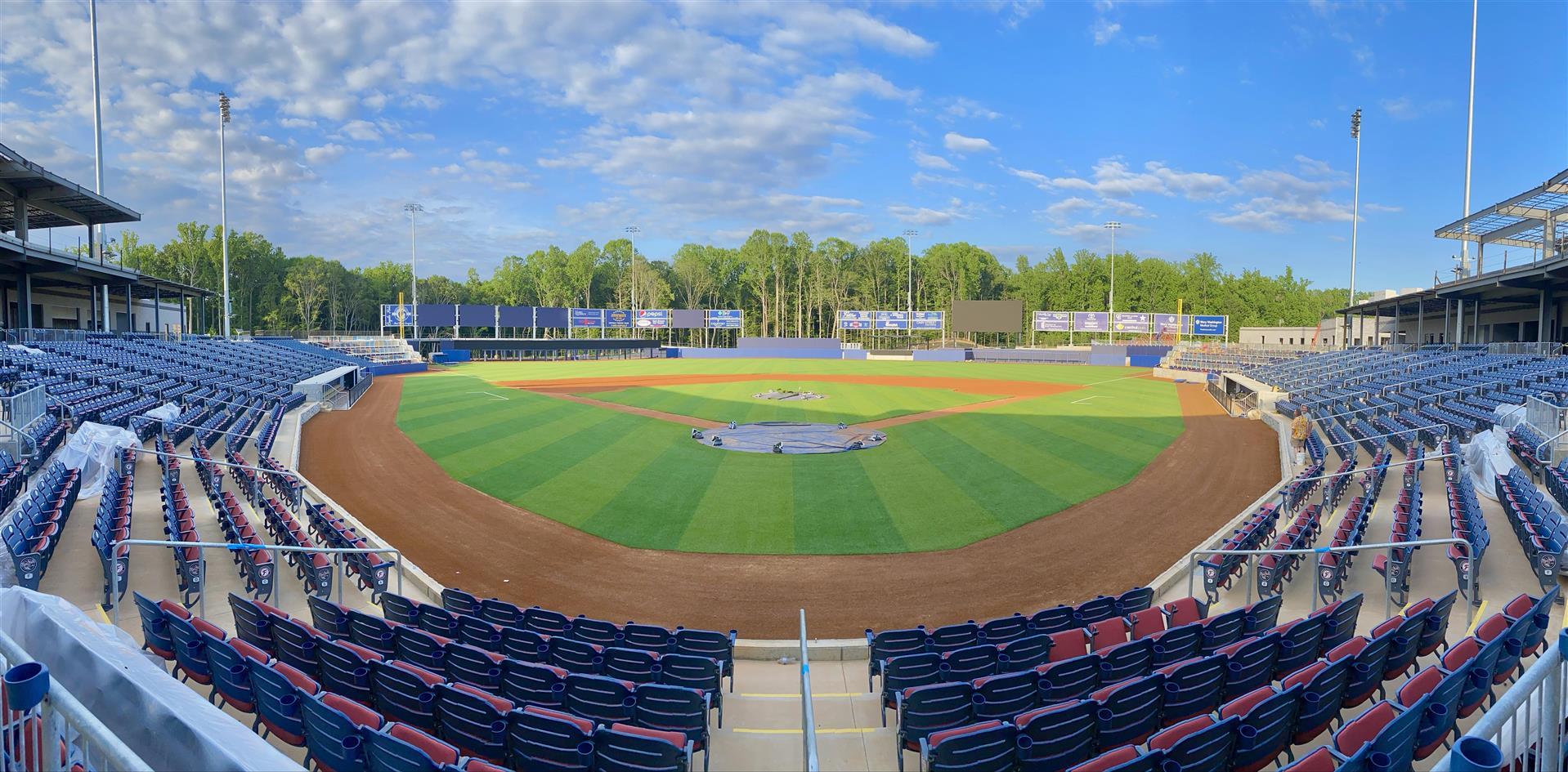 Virginia Credit Union Stadium - Frednats Ballpark in Fredericksburg, VA