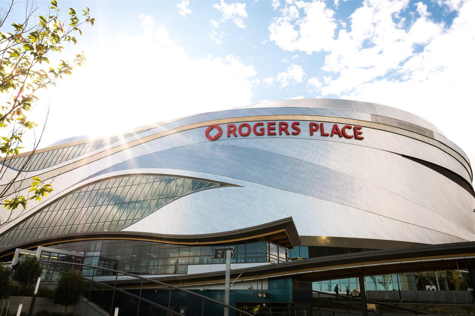 Rogers Place in Edmonton, AB