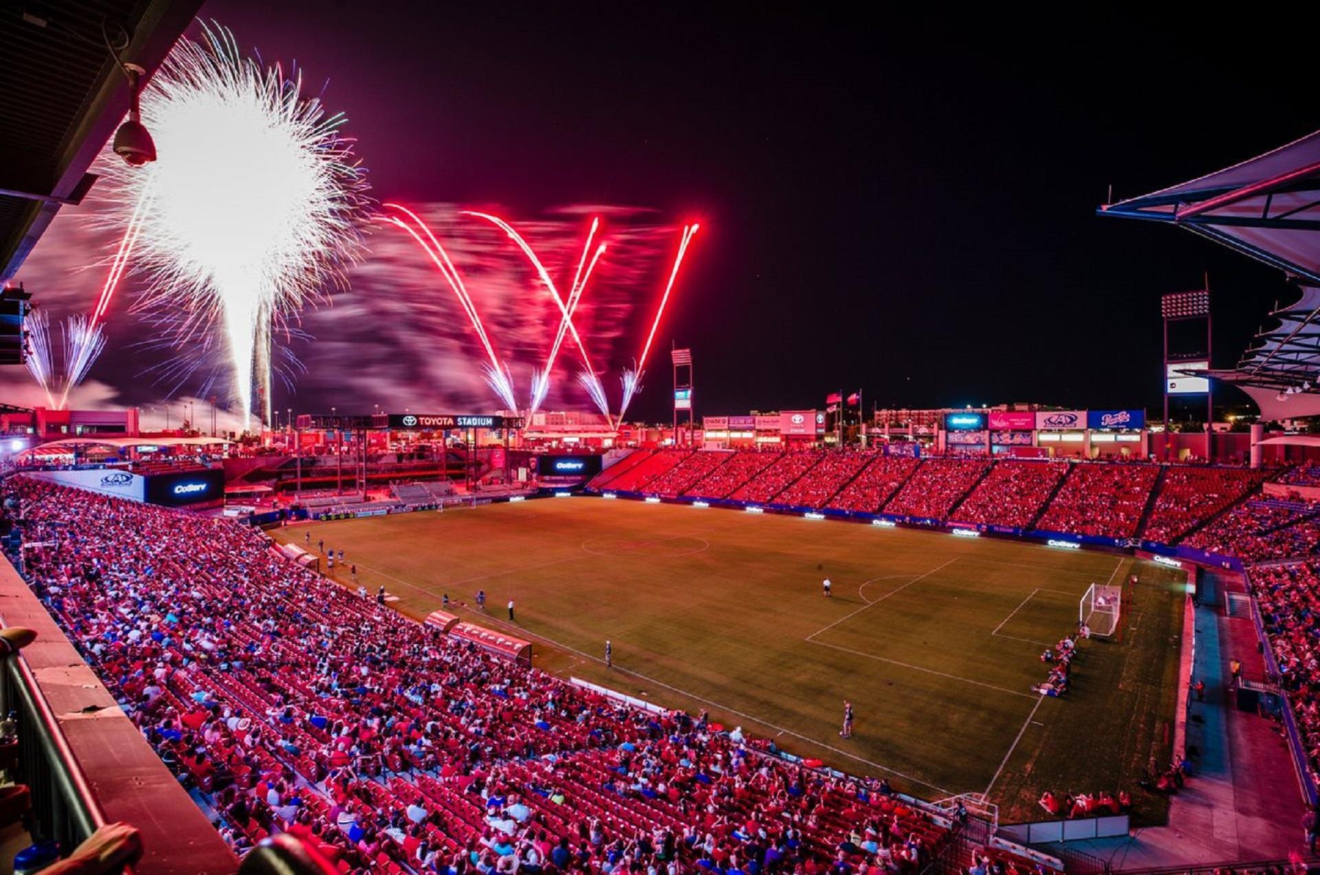 Toyota Stadium, Home of FC Dallas in Frisco, TX