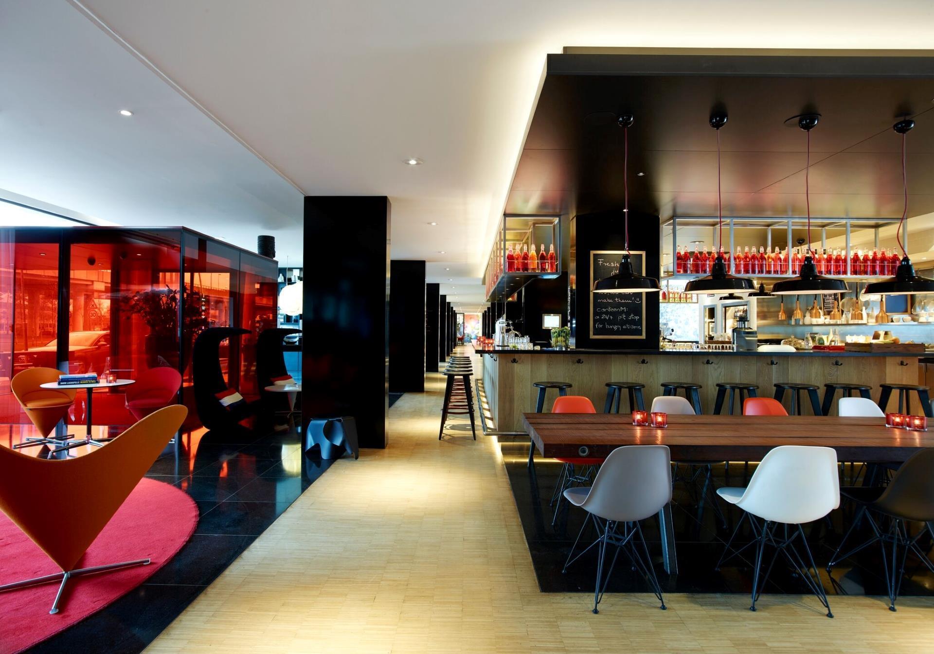 citizenM Schiphol Airport in Amsterdam, NL