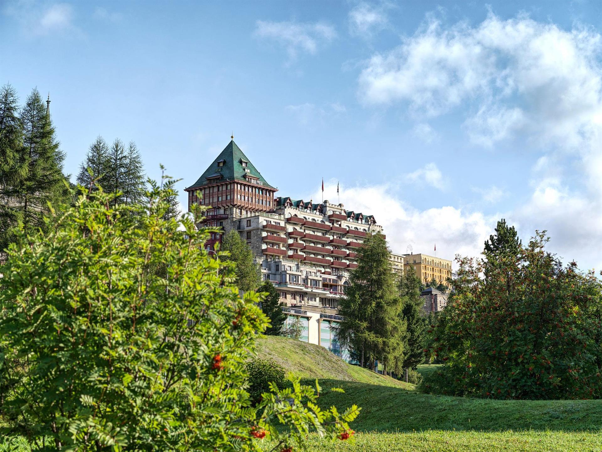 Badrutt's Palace Hotel in St. Moritz, CH