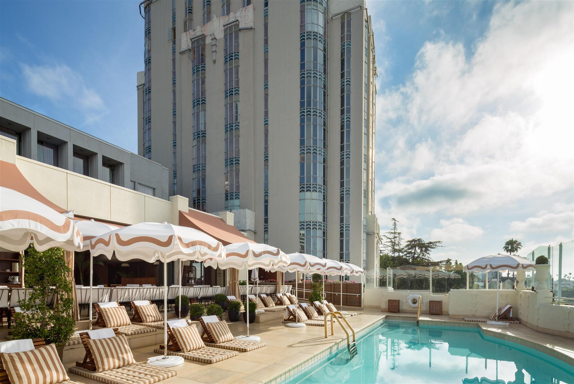 Sunset Tower Hotel in West Hollywood, CA