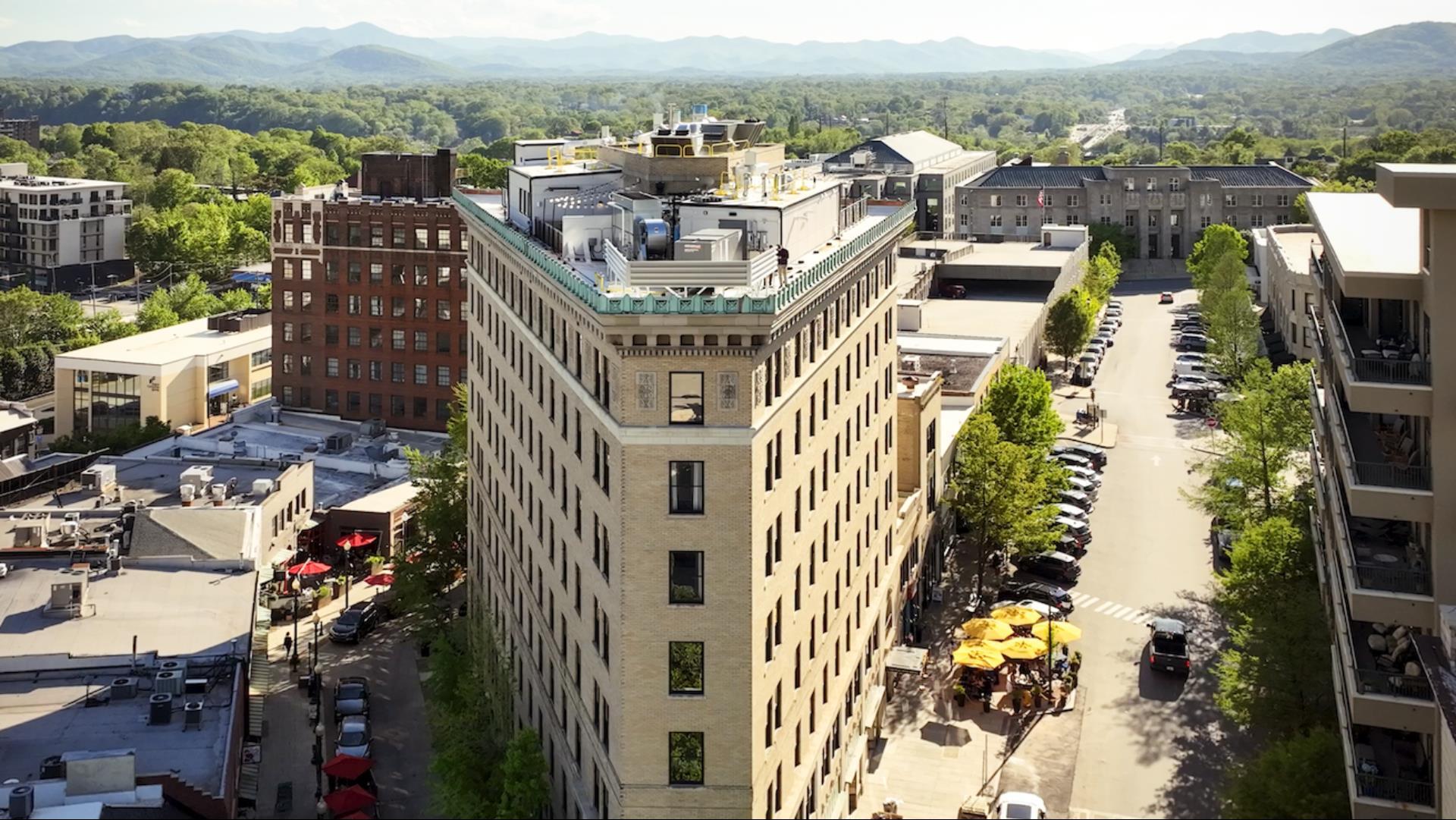 The Flat Iron Hotel in Asheville, NC