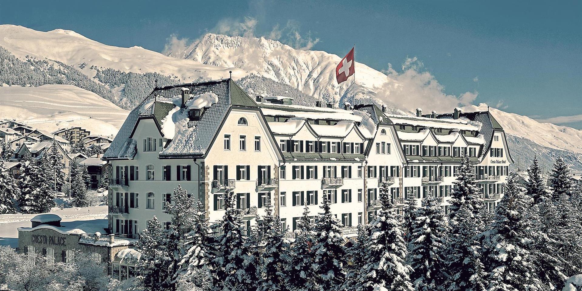 Cresta Palace Hotel in St. Moritz, CH