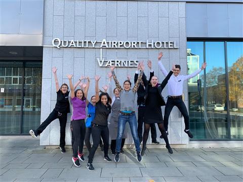 Quality Hotel Airport Vaernes in Stjordal, NO