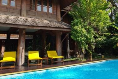 Ruen-Come-In residence and Thai food restaurant in Chiang Mai, TH