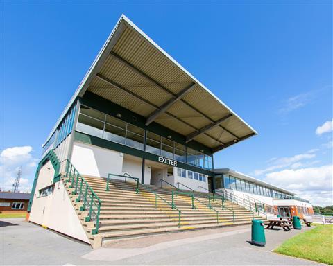 Exeter Racecourse in Exeter, GB1