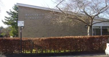 Headington Community Centre in Oxford, GB1