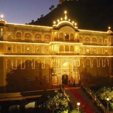 Samode Palace in Jaipur, IN