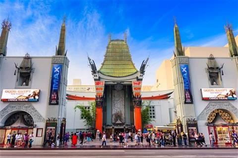 Hollywood Blvd und Chinesisches Theater