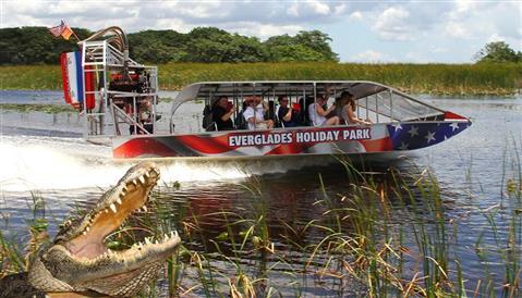 Parque de vacaciones de los Everglades: recorridos por parques y hidrodeslizadores