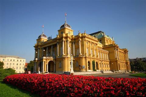 Croatian National Theatre in Zagreb