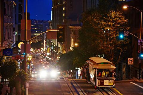 Téléphériques et rue Powell