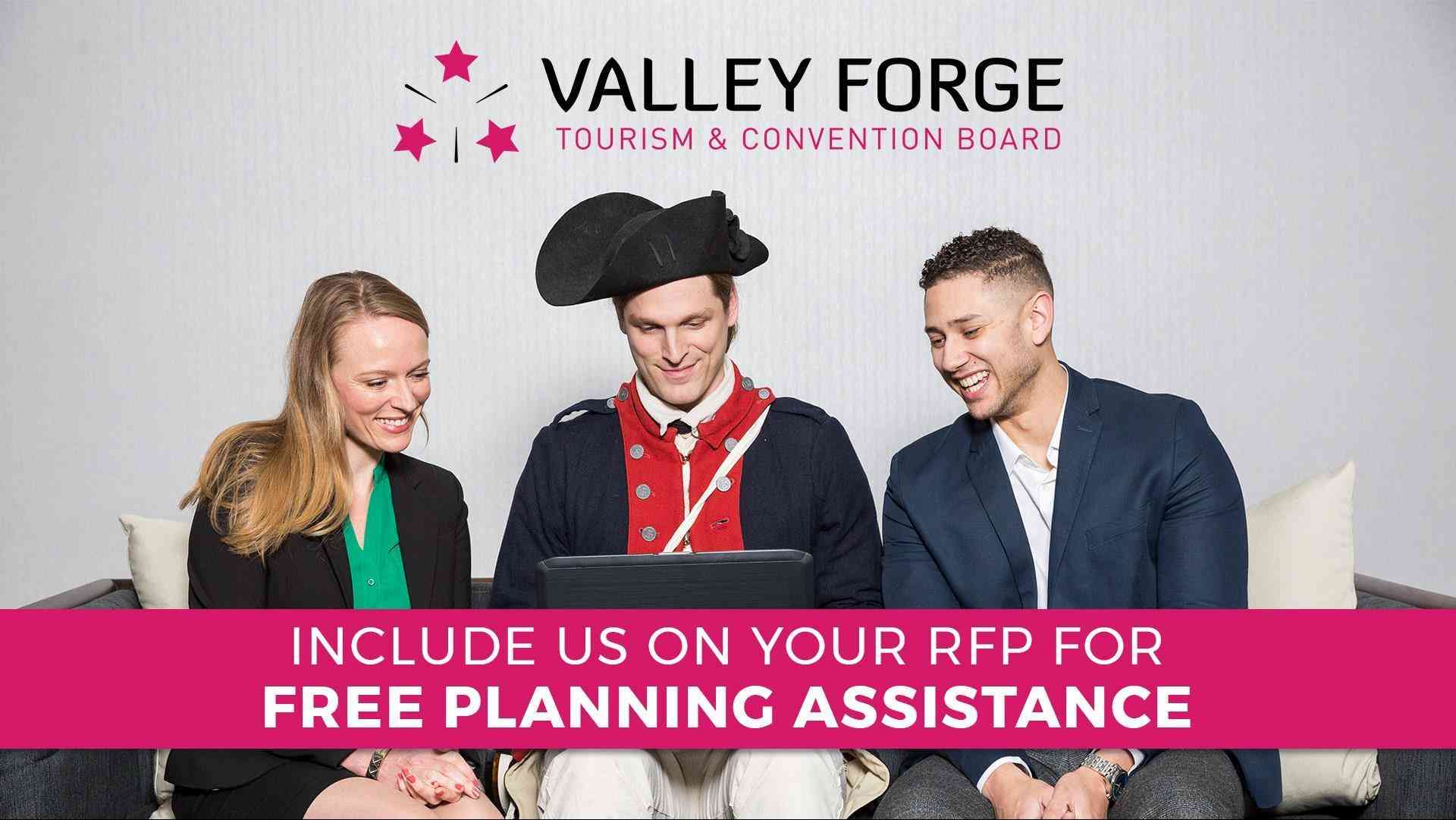 King of Prussia, PAにおけるValley Forge Tourism & Convention Board - Incentives Available