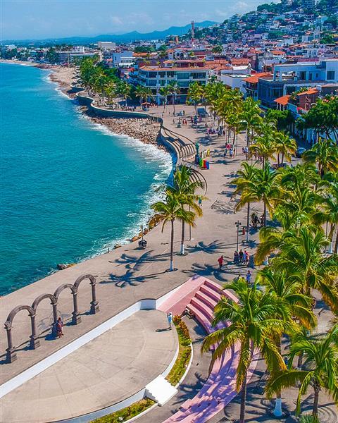 Puerto Vallarta's El Malecon Boardwalk