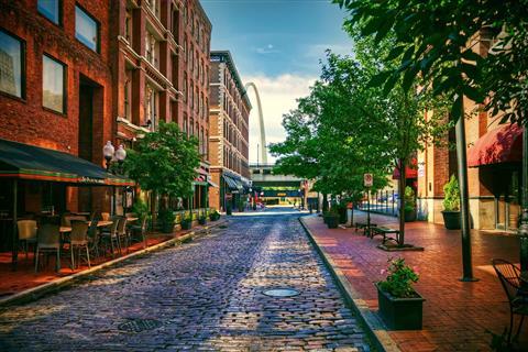 Le débarcadère de Laclede