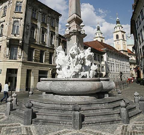 Robba Fountain - Fountain of Three Carniolan Rivers