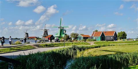 Molinos de viento de Zaanse Schans