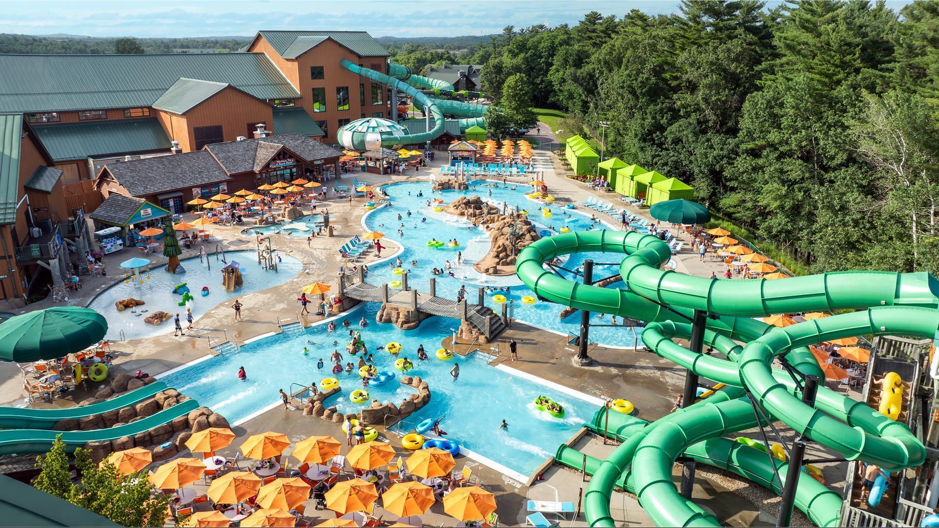 Glacier Canyon Lodge at the Wilderness Resort em Wisconsin Dells, WI